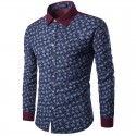 Slim Fit Slim Fit Floral Men's Casual Summer Casual Luxury Luxury