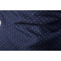 Social Slim Fit Polo Shirt Navy Blue Long Sleeve Men's