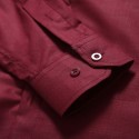 Tropical Slim Red Shirts Casual Men's Casual Casual Long Sleeve Social