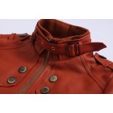 Leather Jacket Men's Lisa Slipway Rain Adventure Fashion