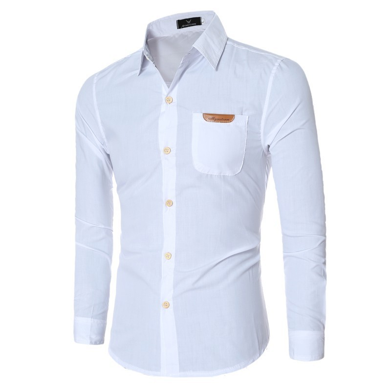 camisa branca social masculina