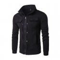 Winter Zipper Sweater Mens Blouse Stylish Jacket Sweatshirt