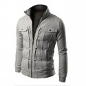 Jacket Elegant Casual Male White