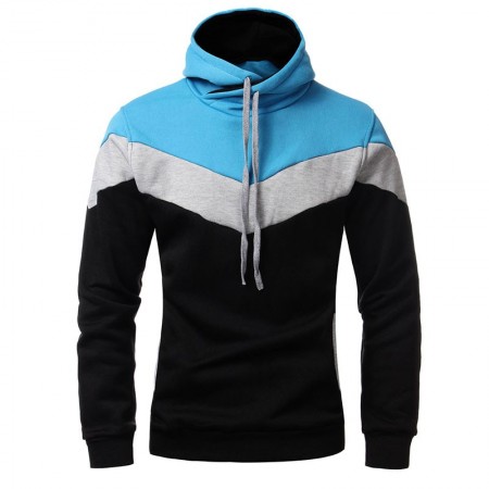 Moletom Elegante Esportivo Masculino Urbano com Capuz de Inverno