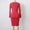 Elegant Knee-length Women's Dress