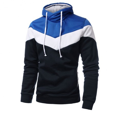 Moletom Elegante Esportivo Masculino Urbano com Capuz de Inverno