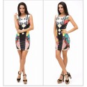 Dress Fashion Geometric Art Abstract Fashion Tropical Summer