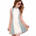 887/5000 Lit Short Dress Casual Working Pastel Colors Beach Fashion Basic