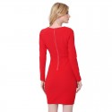 Red Dress Blood Romantic Female Special Night Dropped