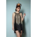 Ball Gown Flapper Metal Club Women's Party Gradient Shoulder