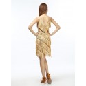 Carnival Dress Women's Yarn Flapper Vintage Flapper