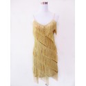 Carnival Dress Women's Yarn Flapper Vintage Flapper