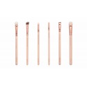 Kit 12 Fine Pink Brushes Kit for Eye Makeup Brushes