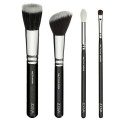 Basic Makeup Kit Kit with 4 Brushes Brushes Eyes and Face
