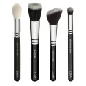 Soft Makeup Brush Set with 8 Brushes and Case