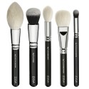 Kit 15 Makeup Brushes with Free Carrying Case Set