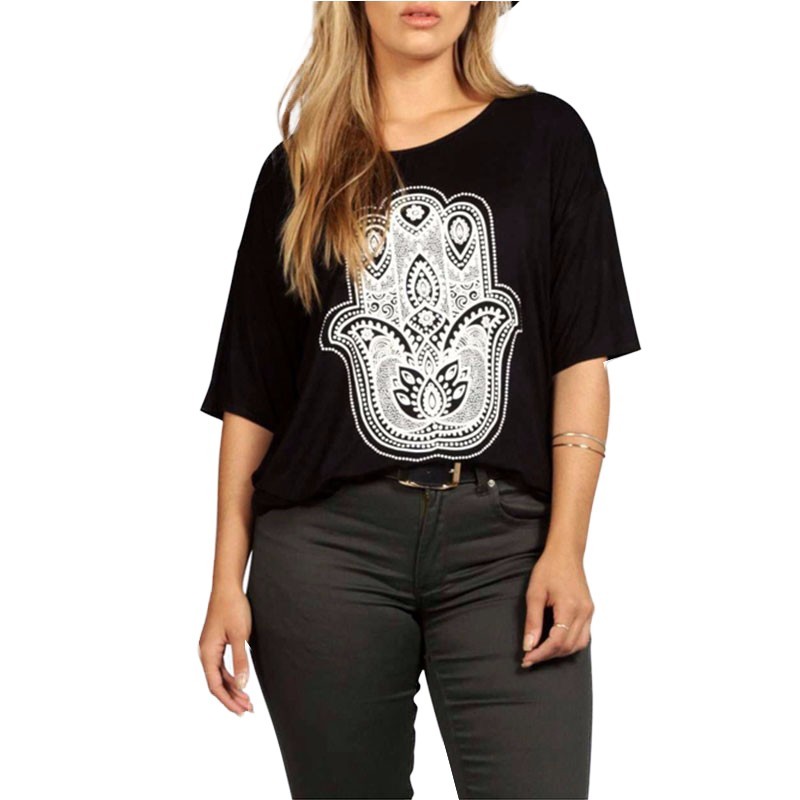 Camisetão Blusão Rock Star Moda Plus Size Feminina Roqueira