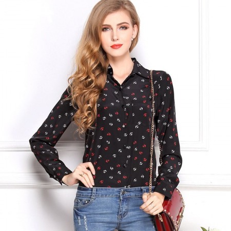 Camisa Bonita Preta Feminina Estapada Angoras Pequenas Moda Jovem