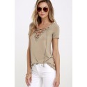 Women's Casual Blouse India Casual with Bow Ties Style Cavalcade