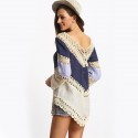 Fashion Beach May Female in Crochet Tankini Handmade Summer Blouse