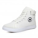 Men's Shoe High Top Boot Floor White All Star Black