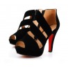 Sapato Salto Alto Fino Feminino Preto Design Moderno Elegante Social