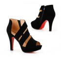 Footwear High Heels Thin Female Black Modern Design Elegant Social