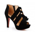 Footwear High Heels Thin Female Black Modern Design Elegant Social