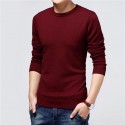 Men's Winter T-Shirts Casual Long Sleeve Casual Various Colors