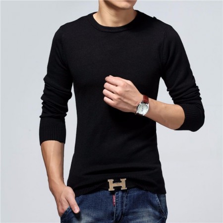 Men's Winter T-Shirts Casual Long Sleeve Casual Various Colors