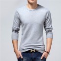 Men's Winter T-Shirts Casual Long Sleeve Casual Various Colors