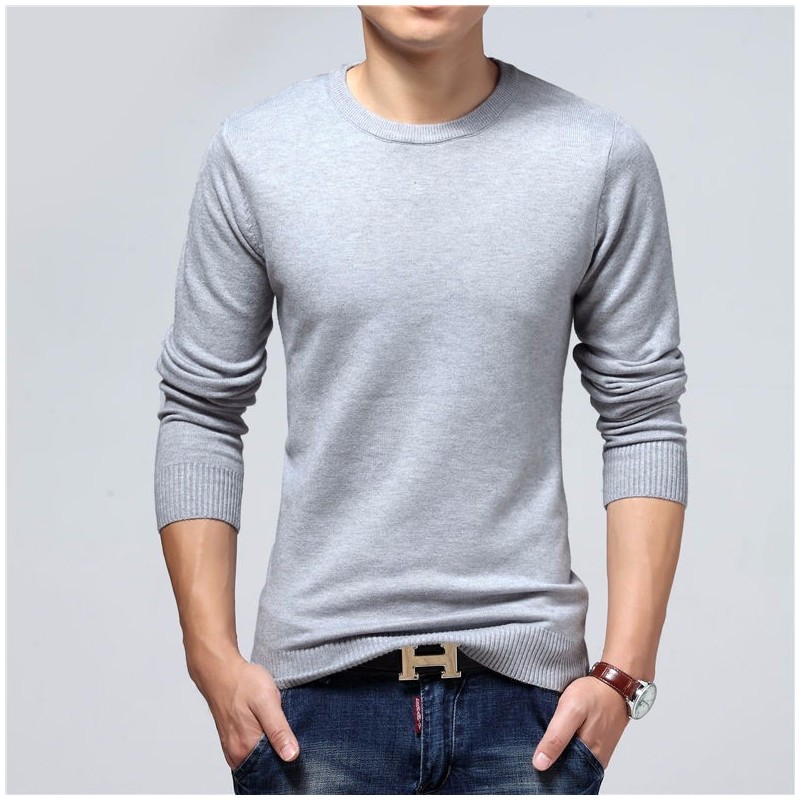 Men's Winter T-Shirts Casual Long Sleeve Casual Various Colors