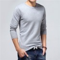 Men's Winter T-Shirts Casual Long Sleeve Casual Various Colors