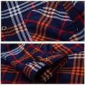 Casual Shirt Striped Plaid Long Sleeve Party Ballad Young Club