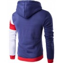 Men's Hooded Sweater & Lace Sweater Fashion Red Winter