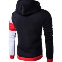 Men's Hooded Sweater & Lace Sweater Fashion Red Winter