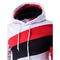 Men's Hooded Sweater & Lace Sweater Fashion Red Winter