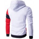 Men's Hooded Sweater & Lace Sweater Fashion Red Winter