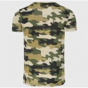 Camiseta Estampa do Exercito Militar Básica Casual Esporte Fino Homem