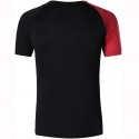 Camiseta de Treino Fitness Masculina Estampada Esporte Fino Vermelha