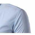 Camisa Social Masculina Casual Manga Curta Varias Cores Estampa Lisa