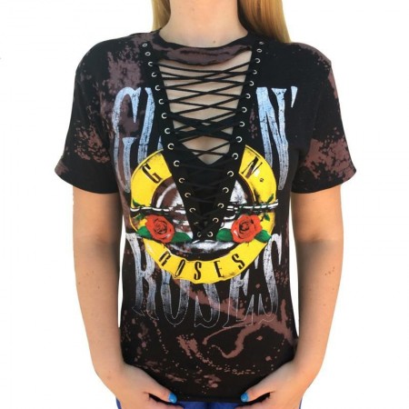 camisas femininas rock