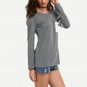 Women's Casual Long Sleeve Gray Winter Casual