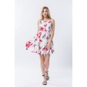 Women's Casual Dress Beach Casual Print Floral Print with Strap Lightweight Skirt