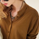 Women's Casual Button Down Shirt Fashion Casual Long Sleeve Casual
