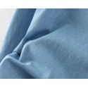 Women's Basic T-Shirt Blue Wash Casual Slim Microfiber Jeans