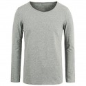 Long Sleeve V-neck Men's Casual Plus Size Sizes Large