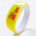 Watch Digital LED Modern Bracelet Futuristic Oval Workout Fitness