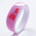 Watch Digital LED Modern Bracelet Futuristic Oval Workout Fitness