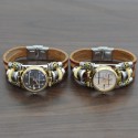 Women's Vintage Quartz Watch Fashionable Gypsy Bracelet